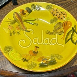 Los Angeles Potteries 568 large 14” Salad bowl